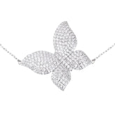 Fancy Silver Butterfly Bracelet